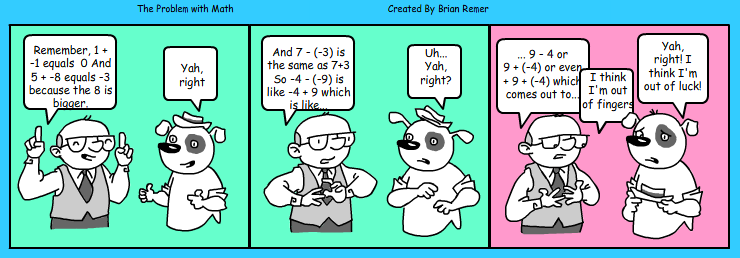 Comic strip with a magic wish