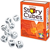 Box of dice with pictures